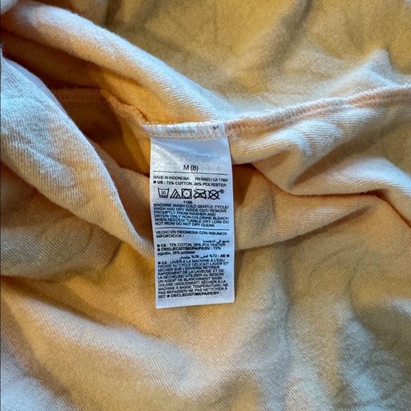 Floral Embossed Orange Slip Dress - Picture 4 of 4